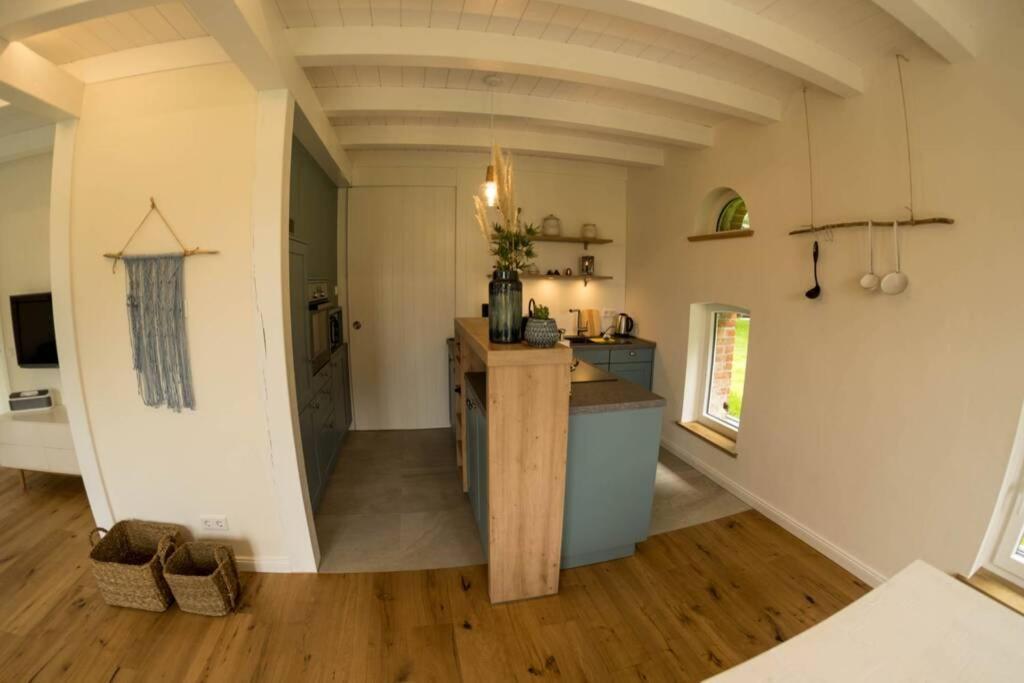 Zum Heuerling Ferienwohung Im Alten Stall Mit Sauna Versmold ภายนอก รูปภาพ
