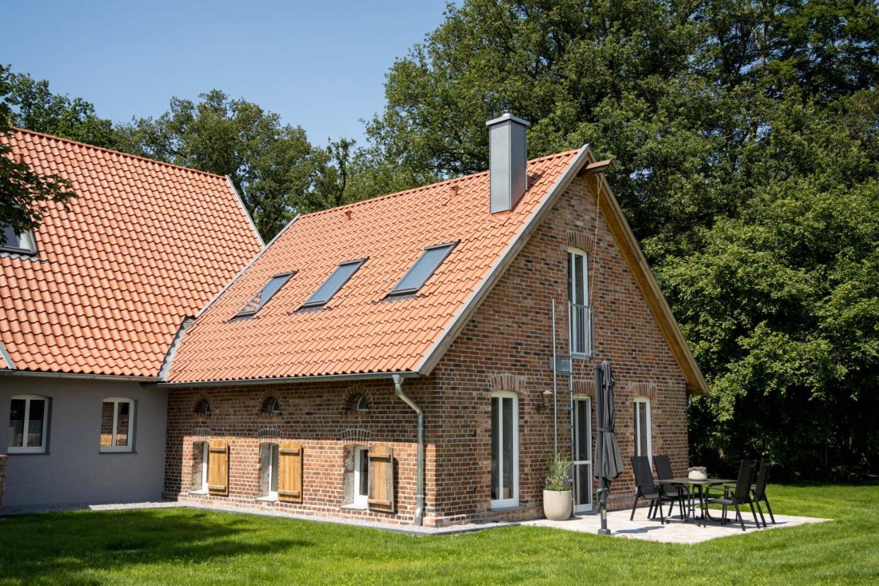 Zum Heuerling Ferienwohung Im Alten Stall Mit Sauna Versmold ภายนอก รูปภาพ